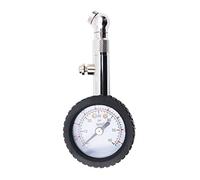Tiardey Heavy Duty Air Pressure Gauge,Mechanical tire pressure gauge,0~60PSI for Cars, Trucks and Bicycles - Silver