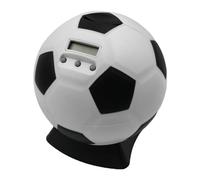 Tiardey Hucha Digital, Hucha de fútbol con Pantalla LCD automática, Contador de Monedas con Tarro de Dinero Grande