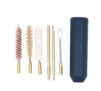 Tiardey Kit de Limpieza,Kit de Limpieza 38 / 357Cal 9Mm,Kit de Limpieza de Pistola,Cepillo de Nailon para Herramientas de Limpieza de Armas,Accesorios de Caza