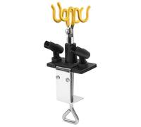 Tiardey Kit de Soporte para aerógrafo con Abrazadera y estación de aerógrafo con rotación de 360°, Organizador para hasta 4 aerógrafos para Artistas, Pintores y Aficionados