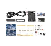 Tiardey Kit de telémetro ultrasónico con microcontrolador 51 para Aprender a soldar con módulo de Sensor ultrasónico HC-SR04