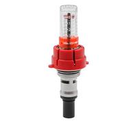 Tiardey Medidor de flujo de agua para colector de calefacción por suelo radiante Altos caudales 0-5L/M