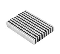 Tiardey Paquete de 10 imanes de neodimio extrafuertes, rectangulares Grandes, de 60 x 10 x 3 mm, Adhesivos para armarios de Cocina y pizarras magnéticas de Cristal.