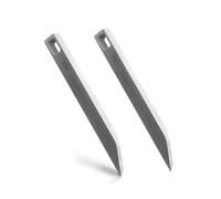 Tiardey Paquete de 2 palancas de Acero Inoxidable, minipalanca de Bolsillo con Llavero para Llevar Todos los días, Herramienta Multiusos ultradelgada y Minimalista, Herramienta de Palanca con Llavero