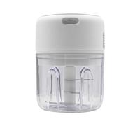 Tiardey Picadora de Alimentos Eléctrica 250 ML Mini Picadora de Carne Portátil Inalámbrica Carga USB Picadora de Ajo Procesador de Alimentos para Verduras/Nueces/Frutas/Carne/etc.