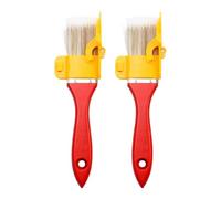 Tiardey Pincel de Pintura para Bordes (2 Unidades, Multifuncional, Herramienta de Mano para Pared de Oficina y habitación)