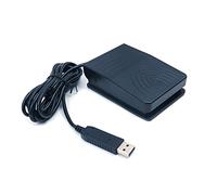 Tiardey USB Pedal de un Solo pie Control de Interruptor óptico Programa de una tecla Computadora Teclado Ratón Juego Acción HID