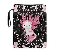 Tiasarato Fundas impermeables para libros con bolsillo con cremallera, fundas de libro negras para libros de bolsillo para bibliotecas, librerías, regalos prácticos para mujeres y hombres