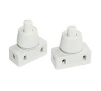 Tibelec 544410 - Conjunto de 2 interruptores de luz blanca