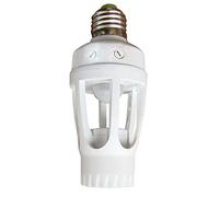 Tibelec 579510 - Sensor de movimiento socket 360 para E27 bombilla de base