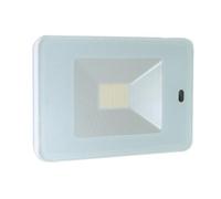 TIBELEC, proyector LED W/2800 lúmenes, índice de protección IP65, para iluminación exterior, con sensor de movimiento y mando a distancia, color blanco, (32 W) EU