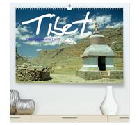 Tibet Das vergessene Land (hochwertiger Premium Wandkalender 2026 DIN A2 quer), Kunstdruck in Hochglanz: Unendliche Weite und Stille auf dem höchsten Plateau der Welt