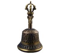 Tibetan Campana De Mano / Meditación & Oración Campanas / Dorje / Vajra - Medio