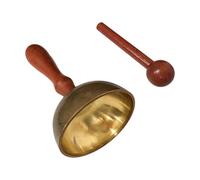 Tibetan Singing Bowl Set - Lightweight Zen Instrument with Wooden Hamme