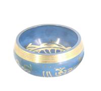 Tibetan Singing Bowl Sound Therapy, Buddha for Yoga Meditation Relaxation Healing Prayer(Blu)