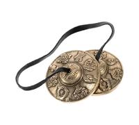 Tibetani - Campane Musicali, Tradizionali Cinesi Da Rituale, Strumento A Percussione | Meditazione, Yoga, Festa, Halloween, Casa, Ingresso, Relax, Armonia Spirituale, Famiglia, Amici, Decoraz