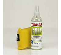 TIBHAR Juego de limpiador de tenis de mesa | Limpiador de pavimentos de tenis de mesa con esponja combinada, juego de cuidado de tenis de mesa, accesorios de tenis de mesa, 250 ml