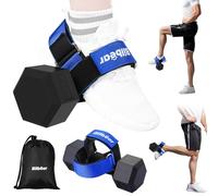 Tibialis - Cinturón de entrenamiento para ejercicios de síndrome de espinillas, fijación de pie ajustable para flexiones de cadera, correa de tobillo, alivia el dolor de piernas, aumenta el rango de