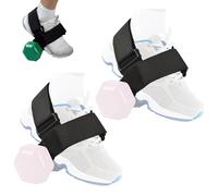 Tibialis Trainer Strap, Dumbbell Foot For Leg Muscle Strength Training, Wear-Resistant Nylon with Hardware Buckle, Supports Up To 100 Lbs, For Home Gym, 7.87x5.91x2.36 Inches, 1 Or 2 Strap