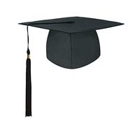 Tibroni Birrete Graduacion Adulto Niños, Birretes Graduacion Infantil Primaria, Sombrero de Estudiante Bachelor Ajustable, Gorra Graduación para la Universidad, Profesor y Doctor, Unisex