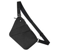 Tibroni Bolsa de Pecho, Mochila para Hombro, Bolsa Antirrobo para Hombre, para Viajes al Aire Libre, Senderismo, Correr