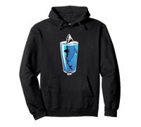 Tiburón En Un Vaso Humor Océano Sudadera con Capucha