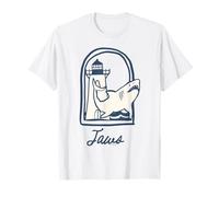 Tiburón Faro Tiburón Bold Ocean Vibes Camiseta