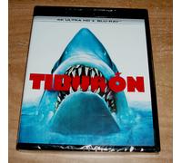 Tiburon (Jaws) 4K UHD+Blu-ray Nuevo Sellado Accion A-B-C