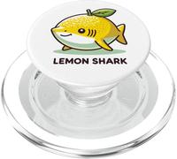 Tiburón Limón Animal Gracioso Hecho De Fruta PopSockets PopGrip para MagSafe