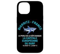 Tiburón Mako de aleta corta Biarritz Francia Carcasa para iPhone 14