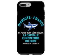 Tiburón Mako de aleta corta Biarritz Francia Carcasa para iPhone 7 Plus/8 Plus