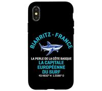 Tiburón Mako de aleta corta Biarritz Francia Carcasa para iPhone X/XS