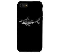 Tiburón Mako Ilustración Carcasa para iPhone SE (2020) / 7/8
