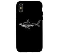 Tiburón Mako Ilustración Carcasa para iPhone X/XS
