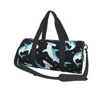 Tiburón Martillo Acuarela, Bolsa de Viaje de Gran Capacidad, Bolso Redondo, Bolsa de Viaje Deportiva, Bolsa de Mano, Bolsa de Fitness