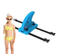 Tiburón para niños al nadar, herramienta de entrenamiento portátil con | Flotador de piscina de aleta de tiburón para niños, niñas, principiantes, verano, lago, jardín, movimiento,