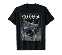 Tiburón Peregrino Japonés Camiseta gráfica económica
