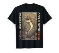 Tiburón Peregrino Japonés Camiseta gráfica económica