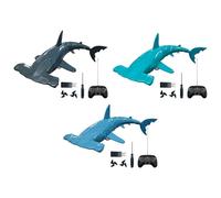 Tiburón RC | 2.4GHz Dron Submarino Recargable Sumergible - Juguete de Piscina a Control Remoto - para Niños y Niñas a Partir de los 6 Años, Cumpleaños, Navidad, Baño y Bañera