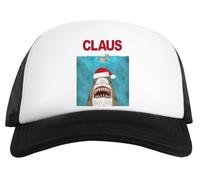 Tiburón Reno De Papá Noel Gorra De Béisbol Snapback Blanca Unisex Unisex White Snapback Baseball Cap