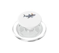 Tiburón Sobreestimulado Divertido Amante de los Tiburones Humor PopSockets PopGrip para MagSafe