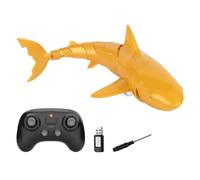 Tiburón Teledirigido - Juguete Sumergible Impermeable | Robot Natación Realista, Alcance 50 M, Batería 30 Min, Para Piscina, Playa, Bañera - Gran Regalo Cumpleaños O Navidad Para Niños, Niñas, Pequeño