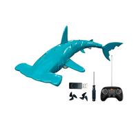 Tiburón Teledirigido para Piscina 2.4GHz Dron Submarino Recargable