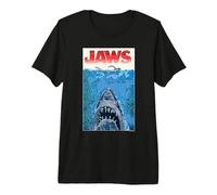 Tiburón temible océano depredador Ataque Arte Camiseta Premium