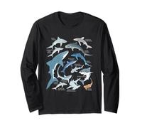 Tiburón tigre Tiburón azul tiburón mako tiburón ballena Manga Larga