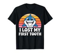 Tiburón Vintage I Lost My First Tooth Funny Tooth Fairy Camiseta