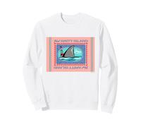 Tiburón Visita Amity Island Estilo Retro Sudadera