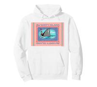 Tiburón Visita Amity Island Estilo Retro Sudadera con Capucha