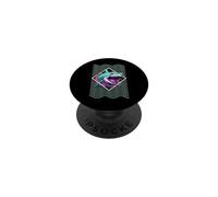 Tiburón Zombi Divertido Halloween Pez Miedo Amor Jawsome Zombies PopSockets PopGrip Adhesivo