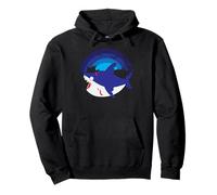 Tiburón Zombi Divertido Halloween Pez Miedo Amor Jawsome Zombies Sudadera con Capucha